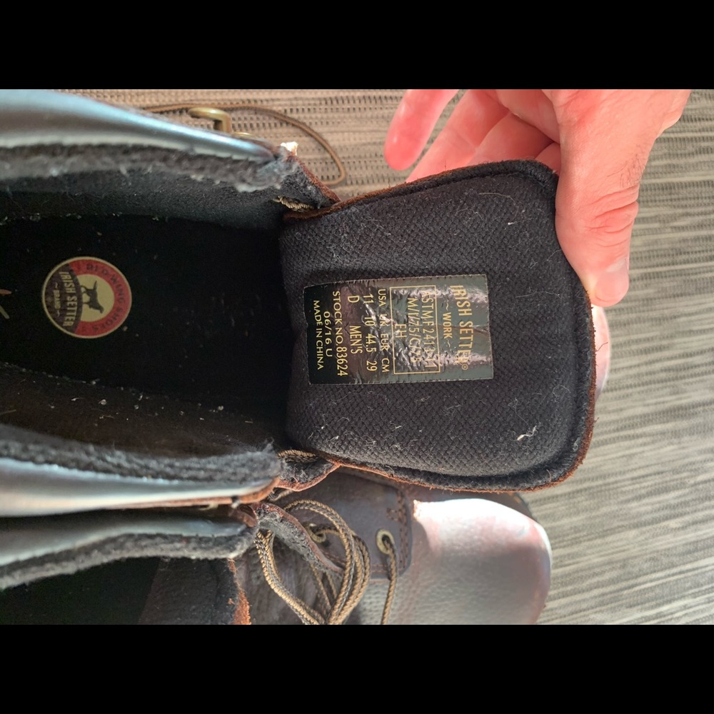 Redwing Steel Toed Boots